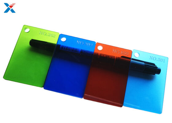 2 mm cienkie arkusze akrylowe przejrzyste odlewane płyty z tworzyw sztucznych